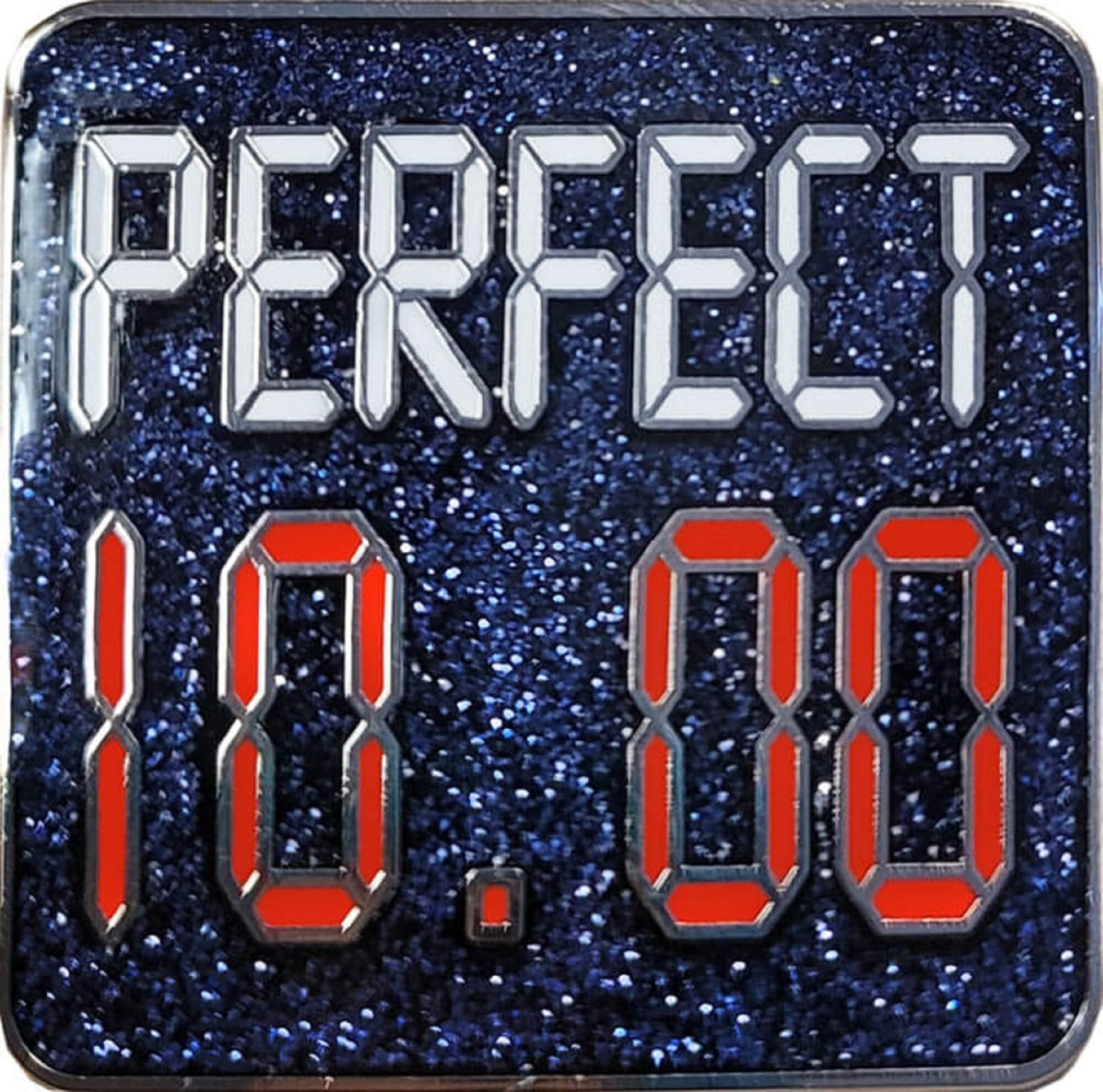 Snowflake Designs Perfect 10.0 Gymnastics Pin