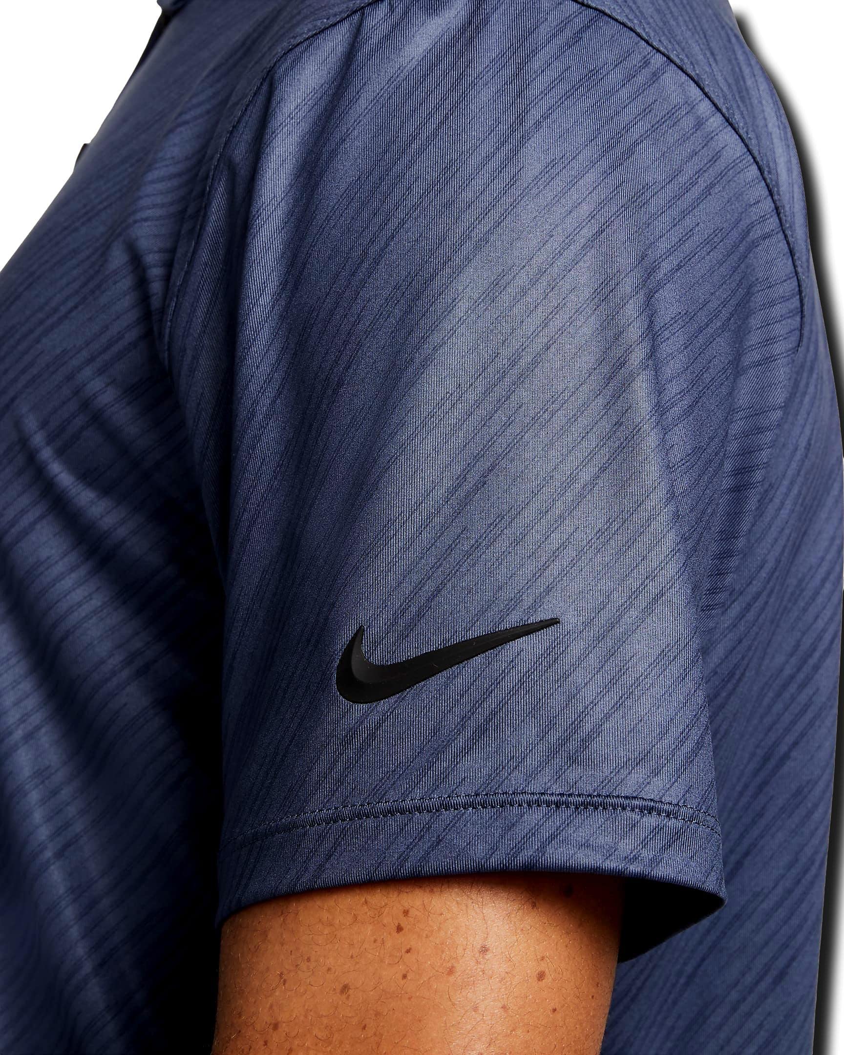 Nike Dri-FIT Vapor Men's Striped Golf Polo, Thunder Blue/Black (as1, Alpha, l, Regular, Regular)