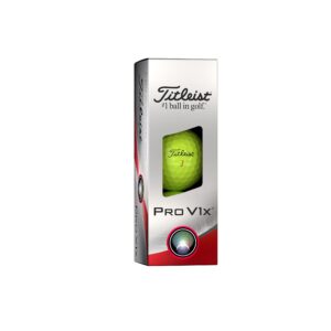 Titleist Pro V1x One Dozen Yellow Golf Balls