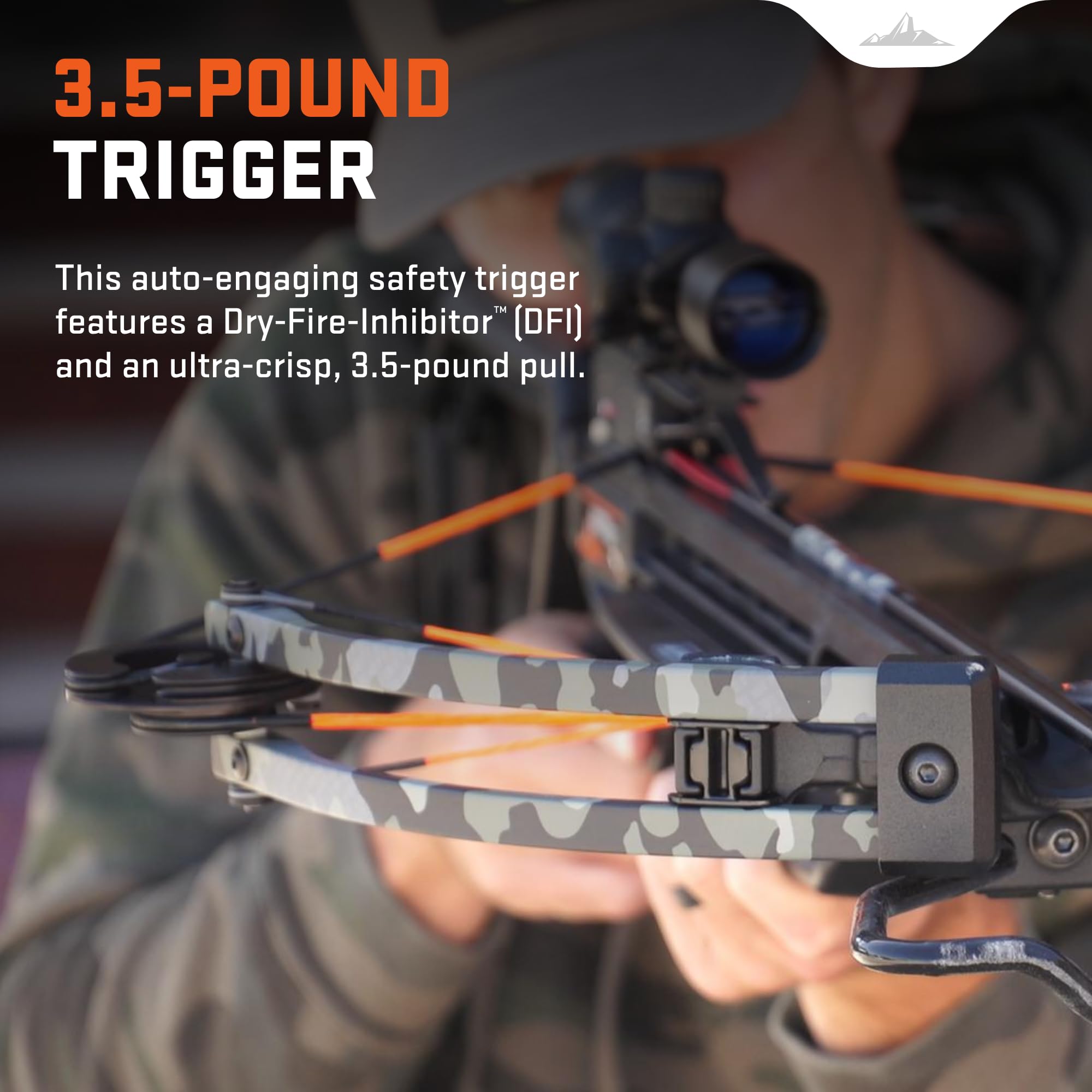 Wicked Ridge by TenPoint Rampage XS Crossbow, Peak XT - 390 FPS - The Ultimate Affordable Hunting Machine - Includes Lighted 3X Pro-View Scope, ACUdraw & Three Match 400 Carbon Alpha-Nock Arrows