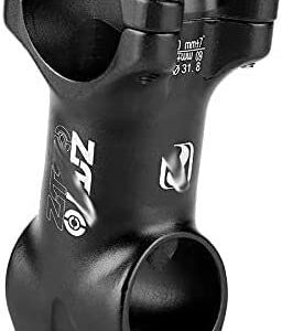 ZECHAO 7 Degree Mountain Road Bike Stem,Ultralight Bike Stem Adjustable 31.8mm Mountain Bike Stem 32/60/80/90/100mm Handlebar Stem Bike Stem (Color : Black, Size : 60mm)