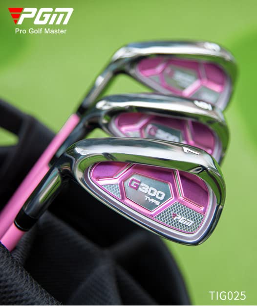 PGM G300 Club Womens Golf Set Purple Ladies Complete Left Handed Set LTG025