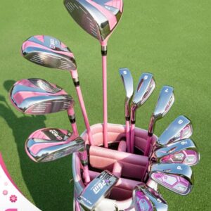 PGM G300 Club Womens Golf Set Purple Ladies Complete Left Handed Set LTG025