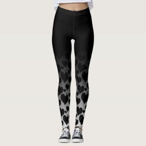 Valentines Day Workout Leggings for Women Funny Fashion Graphic Pants Leggings Love Heart Leggings for Teen Girl