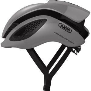 ABUS - Gamechanger - Cycling Road Bike Helmet Aerodynamic Design and Multi Shell in Mold Shock Absorption - Race Grey - M