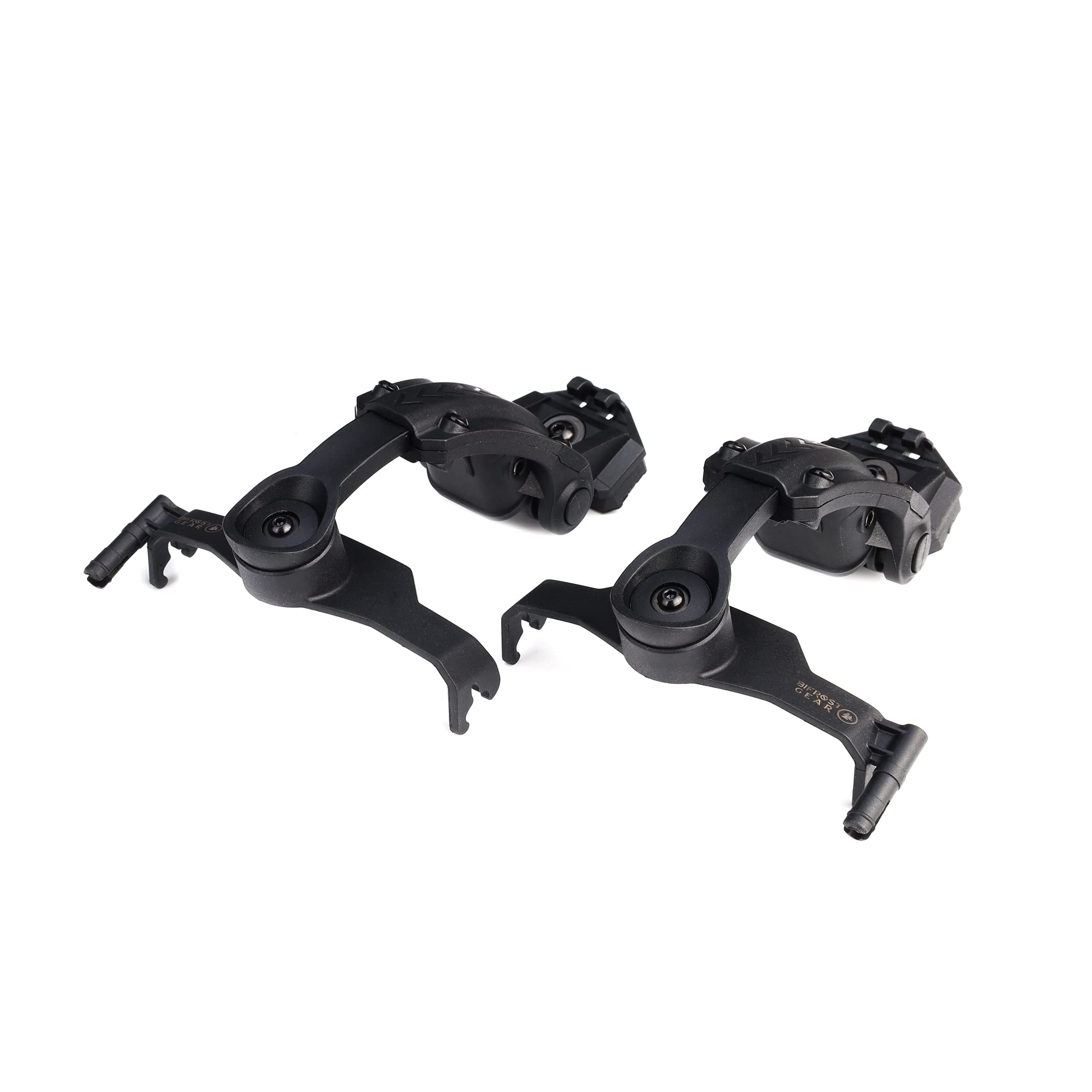 Bifrost Gear COM-RAC Tactical Helmet Rail Adapter Compatible with Z-TAC C2 & C3 Headset (Black)