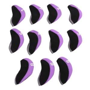 Golf Club Head Covers, Golf Club Covers for Hybrid, Golf Head Cover for Fairway Wood Hybrid Golf Club Cover (Purple)