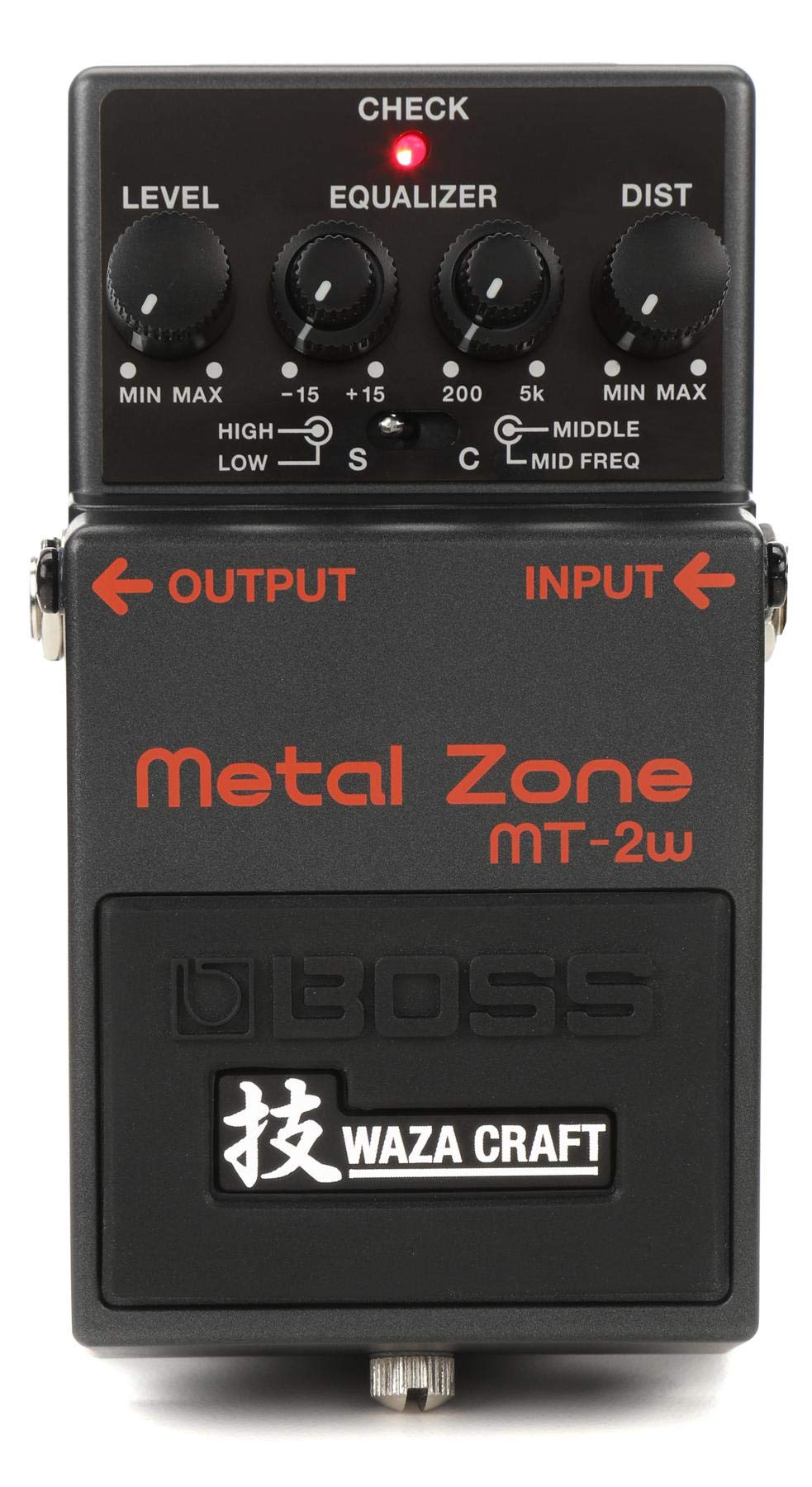 Boss FZ-1W Waza Craft Fuzz Pedal & MT-2W Waza Metal Zone Distortion Pedal