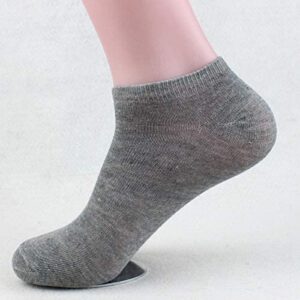 No Show Ankle Low Cut Socks for Men 100% Cotton Pack Of 6