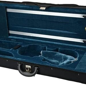 MOSLOM Nylon Black Square 4/4 Acoustic Square Violin Case & bags