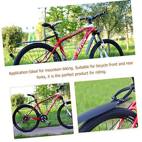 TOKIDNY 1 Set MTB Mudguard Mountain DIY Rear Fenders Adjustable Guard and Mudguards Bike Mud Guards of Front Universal Replacement Road Accessories for