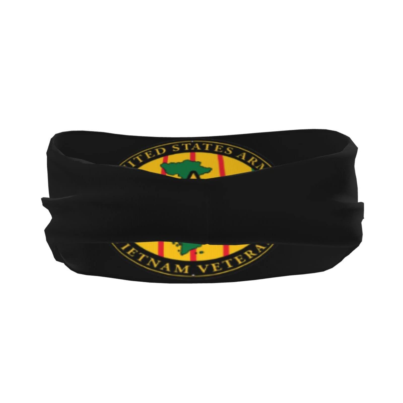 US Army Vietnam Veteran Sports Headbands Unisex Yoga Non-Slip Quick-Drying Workout Hairband