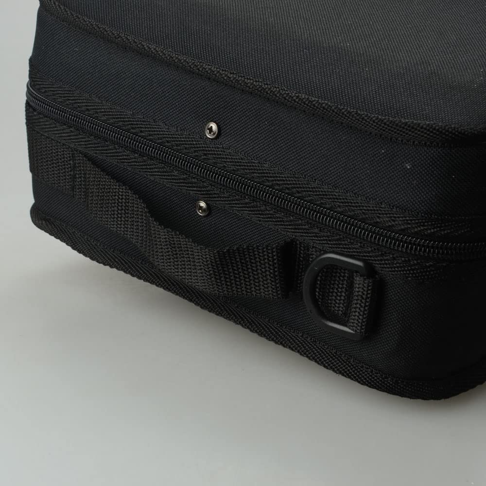 MOSLOM Nylon Black Square 4/4 Acoustic Square Violin Case & bags