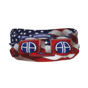 82nd Airborne Division Sports Headbands Unisex Yoga Non-Slip Quick-Drying Workout Hairband