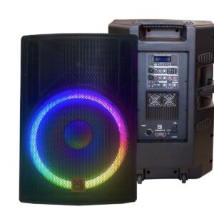 MR DJ SYNERGY18 18" 5500W Pro PA DJ Powered Active Bluetooth Speaker