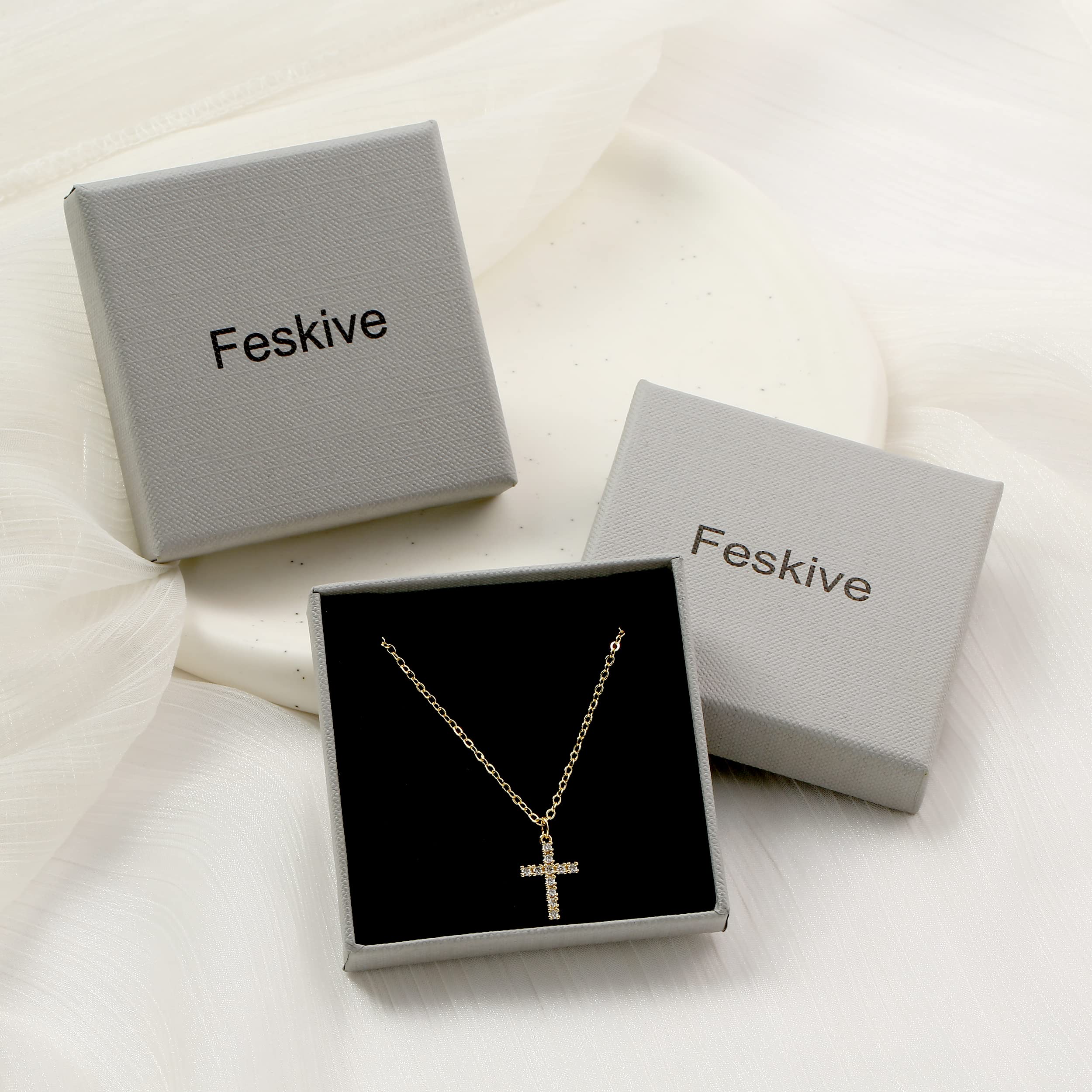 Feskive Layered Necklaces for Women Silver Plated Dainty Snake Twist Rope Delicate Layered Necklace Different Length Choker Necklaces Silver Jewelry for Women