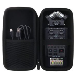 waiyucn hard eva carrying case for zoom h6 portable studio handy recorder case.