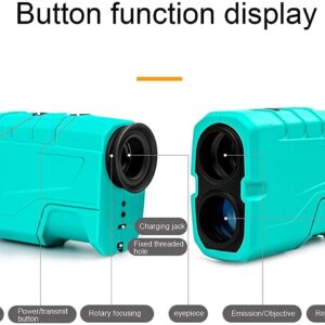 FIDDAA Golf Rangefinder,Multifunctional Rangefinder,800m Laser Range Finder,7X Magnification,