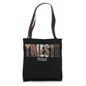 Trieste Prefecture Italy City Trieste vintage Italia Tote Bag