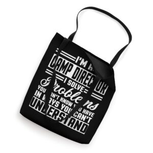 Camp Director Apparel - Funny Awesome Directors Design Tote Bag