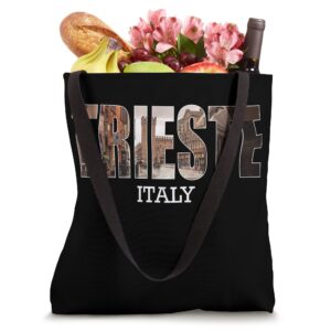 Trieste Prefecture Italy City Trieste vintage Italia Tote Bag