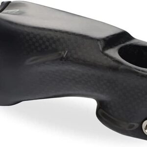 ZECHAO Mountain Bike Stem,60-120mm Full Carbon Fiber Riser Carbon Fiber Mountain Bicke Stem 17 Degrees Road Bike Stem Bike Stem (Color : Black, Size : 80mm)