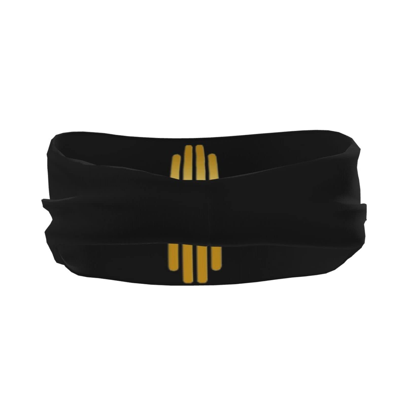 New Mexico Zia Sun Symbol Sports Headbands Unisex Yoga Non-Slip Quick-Drying Workout Hairband