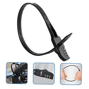 GAFOKI Electric Bike E Bikes Home Bike 5pcs Cycling Cable Tie Anti- Bike with Black Style Portable for Mountain Safety Lock Anti- Anti Outdoor Simple Heavy Duty Bike Lock Eletric Bike E Bike