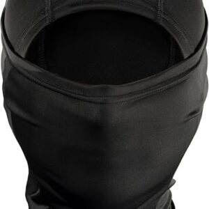 OneTigris Balaclava Face Mask Men, Women's Full Head Wrap Motorcycle Cooling Neck Gaiter Tactical Hood for Hiking Cycling (Black, Medium)