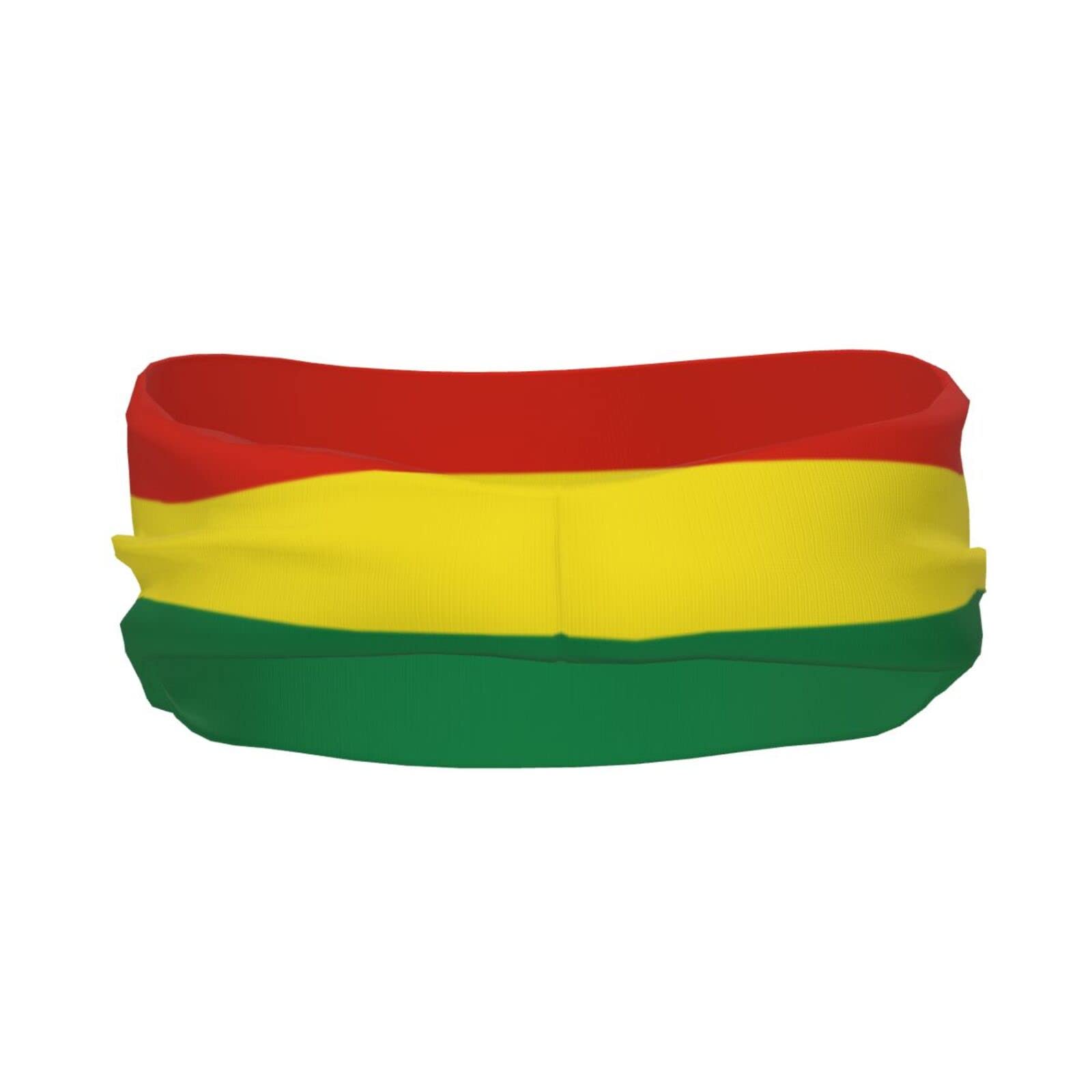 Bolivia Flag Sports Headbands Unisex Yoga Non-Slip Quick-Drying Workout Hairband