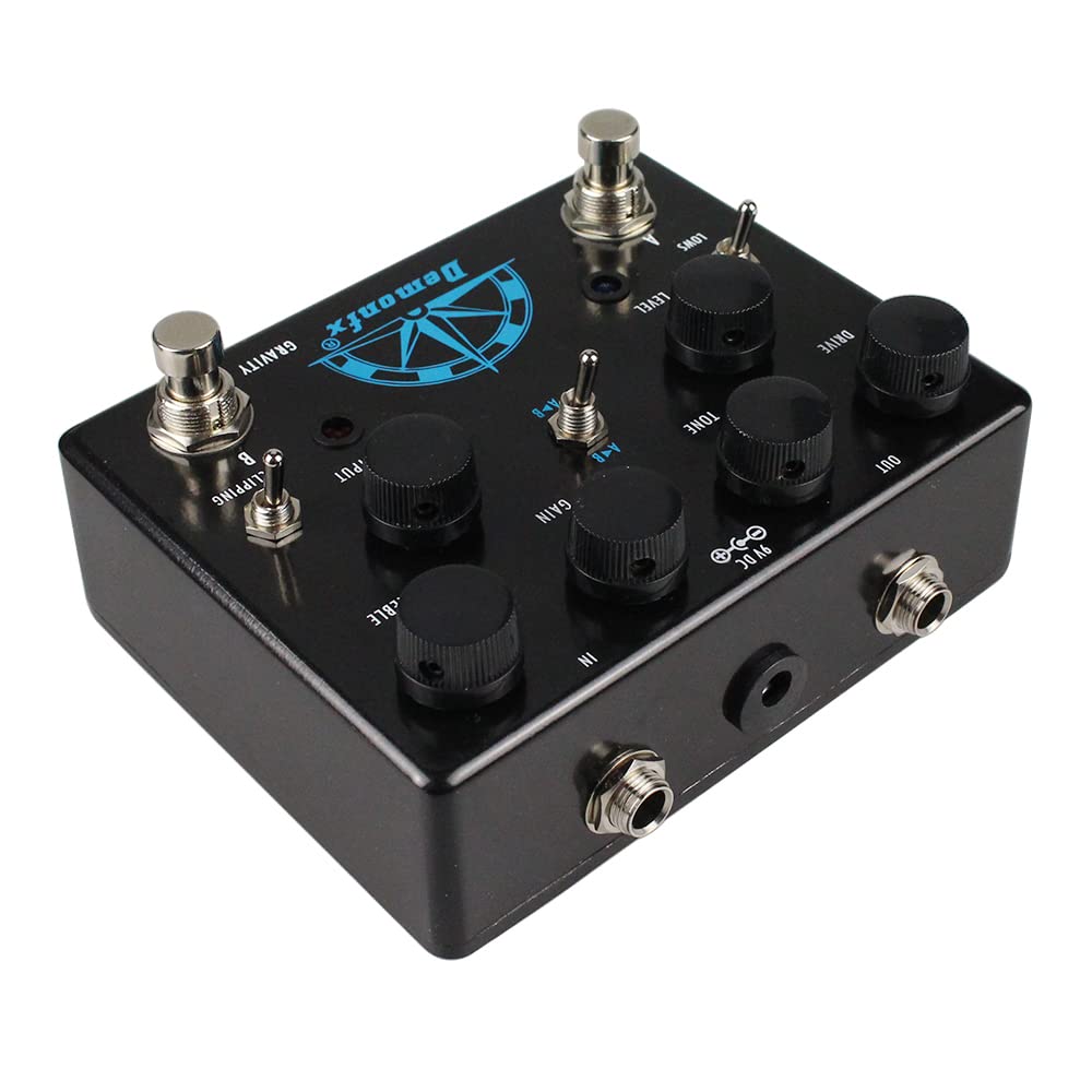 Demonfx DFG Gravity Dual Channel Overdrive w/Clipping Toggle Options