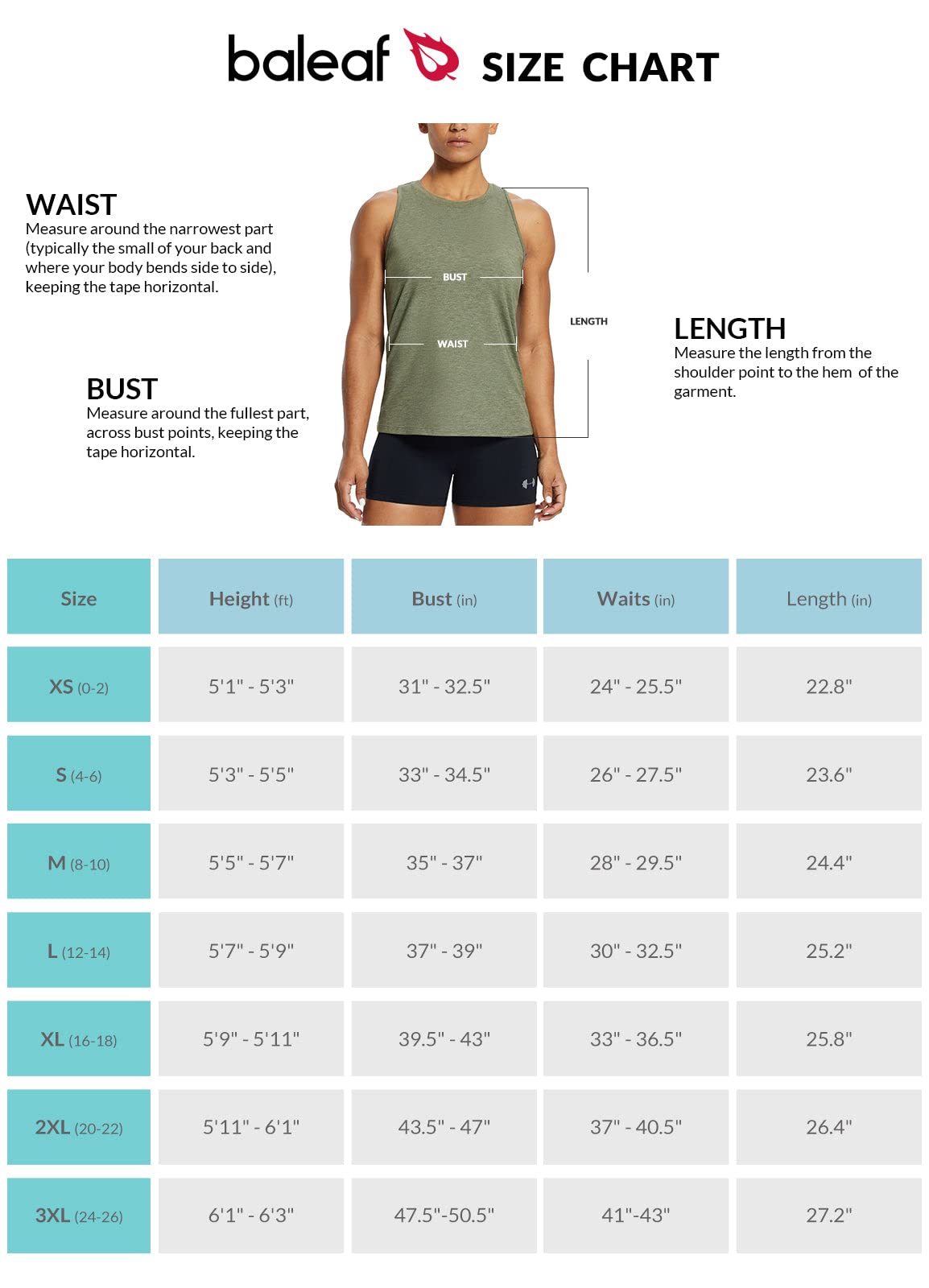 BALEAF Women's Workout Tank Tops Racerback Athletic Running Muscle Tank Gym Tennis Shirts Exercise Fitness Heather Green M