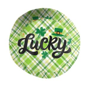 St. Patrick's Day Bucket Hats Fashion Sun Cap Packable Outdoor Green Lucky Shamrock Hat for Women Men