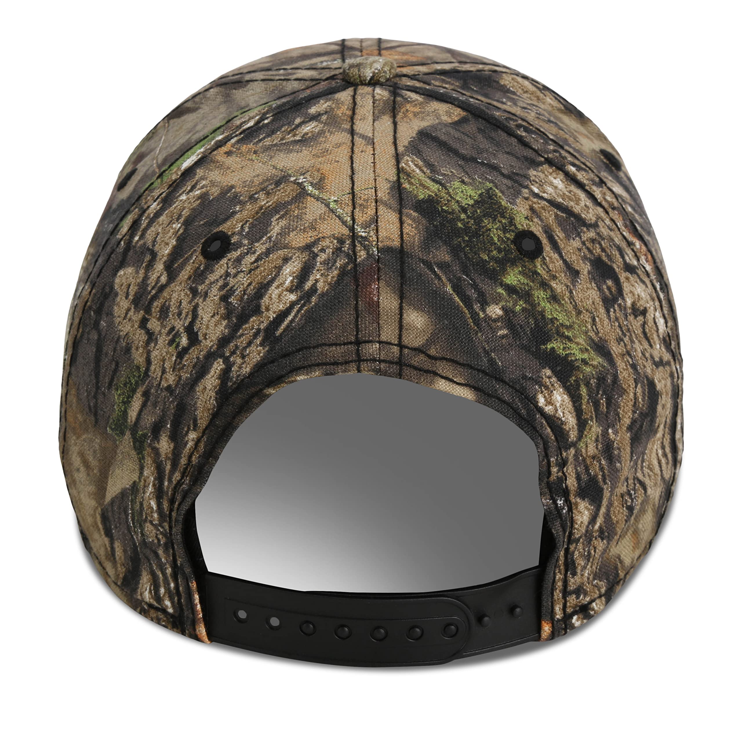 Mossy Camo Patch Hunting Hat Oak Rope Cap Mossy Vintage Camoflauge Hat (Country)