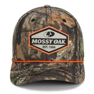 Mossy Camo Patch Hunting Hat Oak Rope Cap Mossy Vintage Camoflauge Hat (Country)