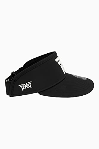 PXG Lightweight Prolight Tour Visor, UPF 50+ Sun Protection, Superior Odor-Free Cooling Fabric, Adjustable Sliding Buckle Closure - Black