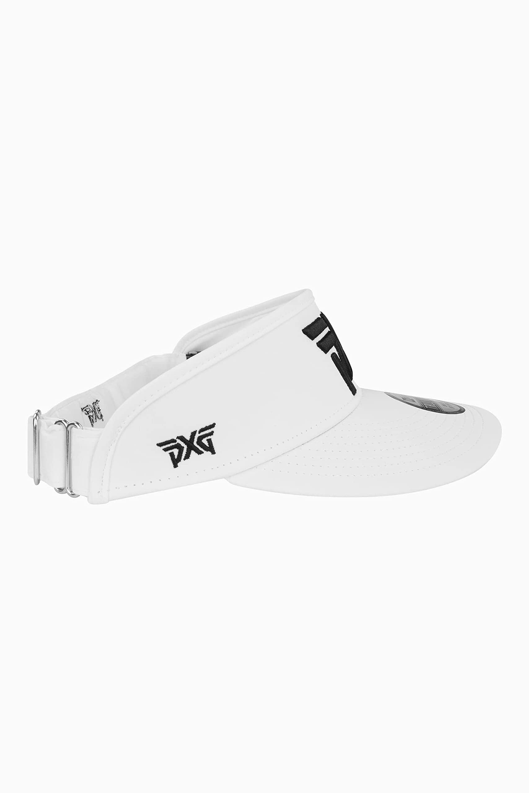 PXG Lightweight Prolight Tour Visor, UPF 50+ Sun Protection, Superior Odor-Free Cooling Fabric, Adjustable Sliding Buckle Closure - White