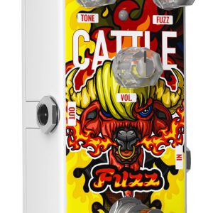 AZOR Fuzz Pedal Cattle Analog Guitar Effect Classic Stylish Pedal for Electric Guitar True Bypass