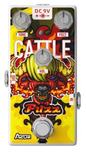 azor fuzz pedal cattle analog guitar effect classic stylish pedal for electric guitar true bypass