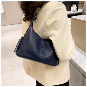 Genuine Leather Crossbody Bags for Women Hobo Purses and Handbags Ladies Shoulder Crossbody Purse