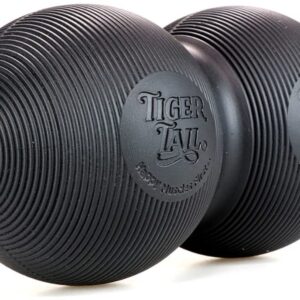 Tiger Tail Tiger Ball Large 8-Inch Peanut Foam Roller Double Ball: Self-Help Body Massage Tool for Trigger Points and Muscle Knots