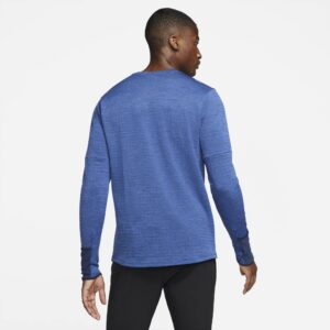 Nike Therma-FIT Repel Element Men's Running Top (as1, Alpha, m, Regular, Regular, Obsidian/Game Royal/Heather)