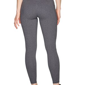 RBX Women's Buttery Soft Squat Proof Legging Space Dye Legging Heathered Grey/Black XS