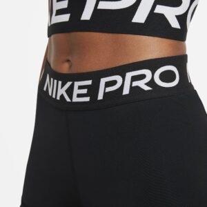 Nike Womens Pro 3 Inch Compression Shorts (as1, Alpha, m, Regular, Regular, Black/Black/White)