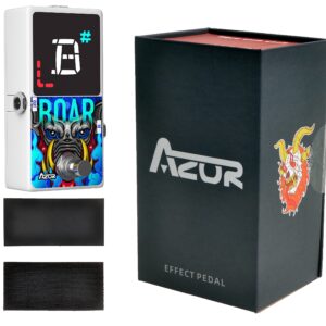 AZOR Tuner Pedal Boar Chromatic Guitar Deluxe Tuner Pedal High Precision for Guitar and Bass True Bypass AP512