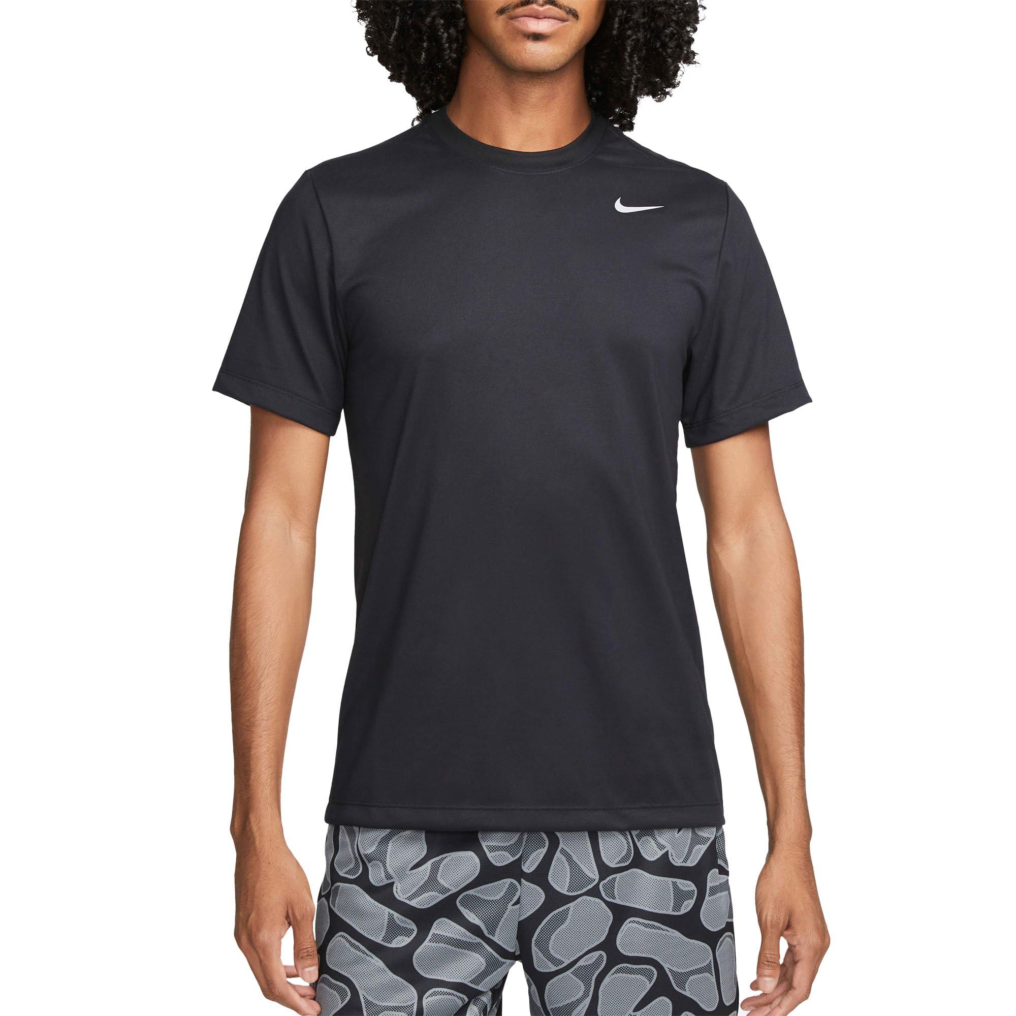 Nike Men's Dri-Fit Legend Fitness T-Shirt Black | Gray LG