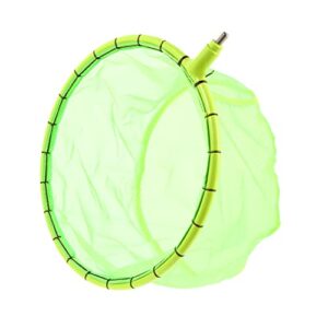 Tools 1pc Without Freshwater Mesh Green Bait Catcher Dip Fishing Saltwater Pouch Pole Net Accessory Head Bag Replacement Removable for Supplies Cm Handle Fluorescent Fishing Tool