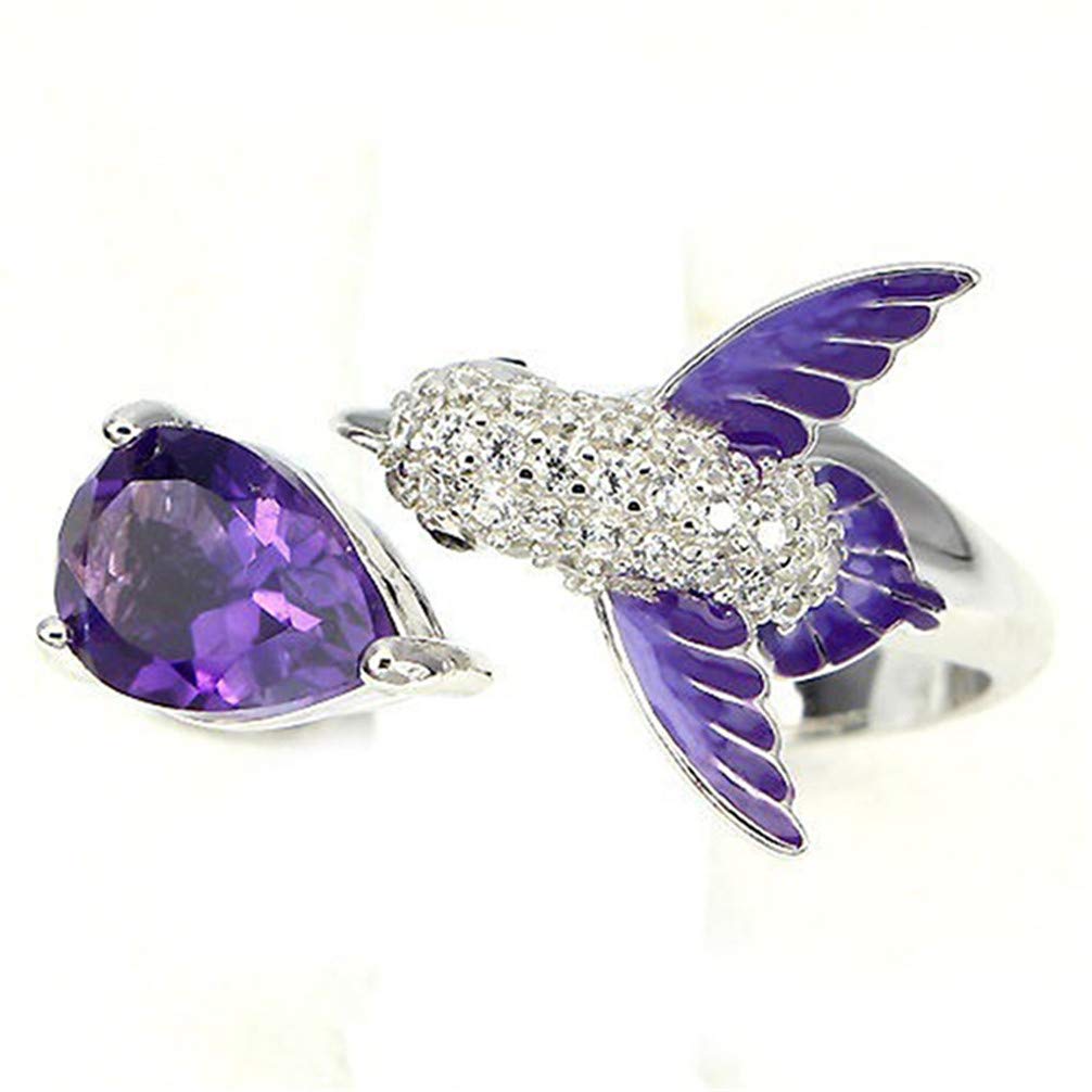 Women Hummingbird Ring Adjustable Finger Rings Superior Quality and Creative