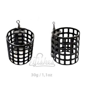 4pcs Fishing Carp Bait Steel Cage Feeder 30g - 1oz Basket Trap Lure Holder Fish Fishing Coarse Accessories Tackle