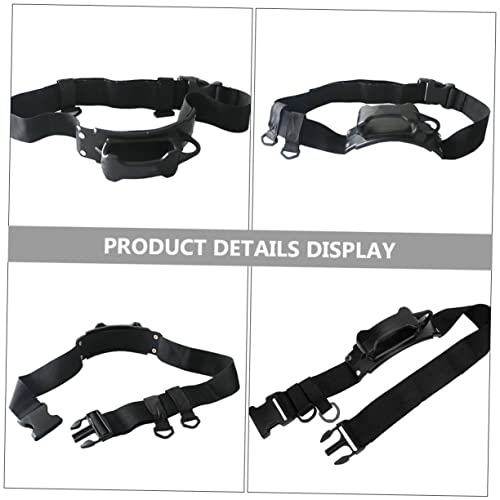 GAFOKI 1pc Adjustable Accessories Kayak Labor-Saving Straps Holder Belt Outdoor Waist Pole Portable for Belts Rod Fishing Accessory Tool Reel Lure Waders Essential Supplies Surf Wader